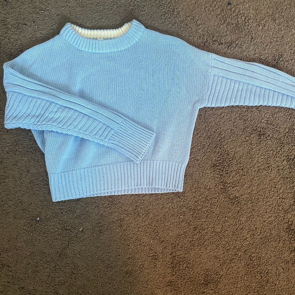 Topshop Blue Sweater